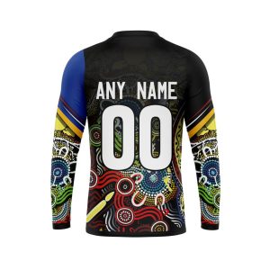 CUSTOM AFL01NorthMelbourne220310 000 long sleeve back