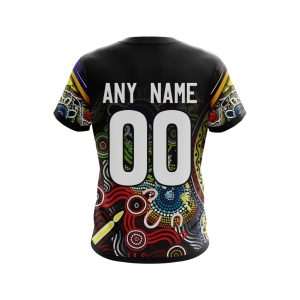 CUSTOM AFL01NorthMelbourne220310 000 tee back
