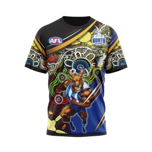 CUSTOM AFL01NorthMelbourne220310 000 tee front
