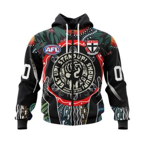 CUSTOM AFLNAIDOC01KILDA220616 000 hoodie zip front
