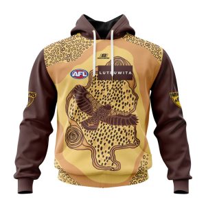 AFL Hawthorn Football Club Personalized 2024 Indigenous Kits