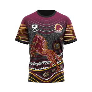 CUSTOM NRL02Broncos220312 000 tee front