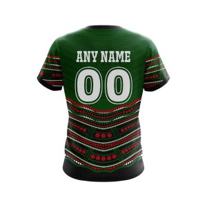 CUSTOM NRL02Rabbitohs220312 000 tee back