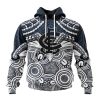 AFL Carlton Football Club Special Indigenous Mix Polynesian Design ST2401