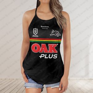 Penrith Panthers jersey Women&rsquo;s Criss Cross Tanktop ? Bold &amp; Sporty