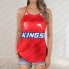 Dolphins jersey Women’s Criss Cross Tanktop ? Bold & Sporty