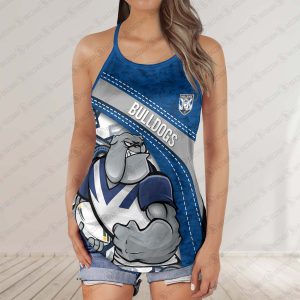 Canterbury-Bankstown Bulldogs 2025 Women’s Criss Cross Tanktop ? Bold & Sporty