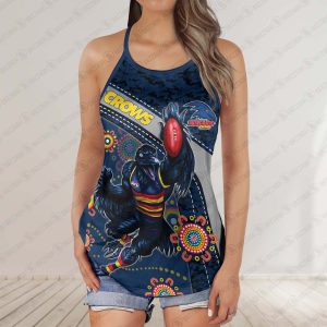 Adelaide Crows Women’s Criss Cross Tanktop ? Bold & Sporty