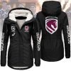 Brisbane Broncos Women’s Hooded Lined Thick Trench Coat – Warm Winter Jacket