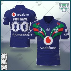 New Zealand Warriors NRL 2026 Home Mix Away Jersey Style Shirts NRL New Zealand Warriors Custom Name Number 2021 Home Jersey Polo Shirt