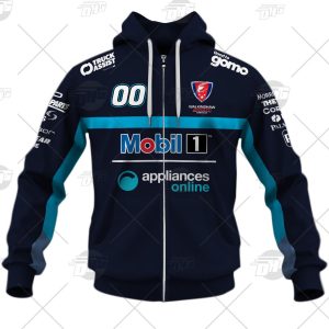 JENA YOURNAME Supercars001 hoodie zip front
