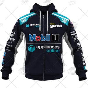 JENA YOURNAME Supercars005 hoodie zip front