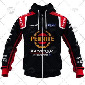 JENA YOURNAME Supercars010 hoodie zip front