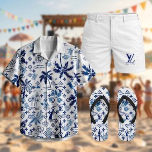 Luxury Hawaiian Shirt & Shorts Set – LVHAWAII05172601LD