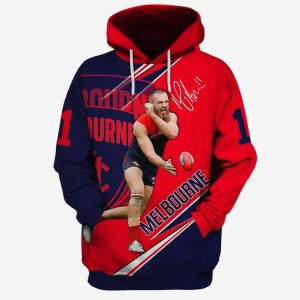 AFL Melbourne Demons Max Gawn #11 Pullover Hoodie