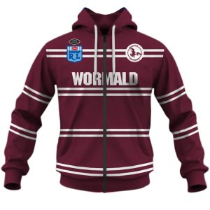 MEW YOURNAME NRLVINTAGE008 hoodie zip front