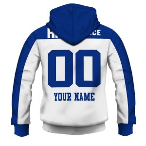 MEW YOURNAME NRLVINTAGE017 hoodie zip back