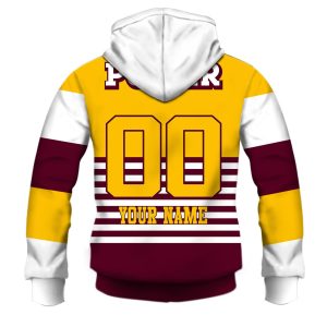 MEW YOURNAME NRLVINTAGE024 hoodie zip back