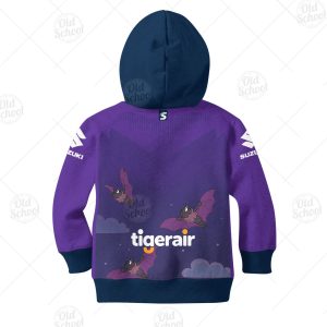 MON BlueyNRL 013 KID hoodie zip back
