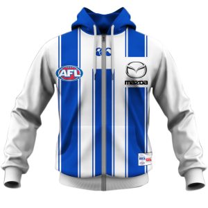 MON YOURNAME AFL20KangaroosC hoodie zip front