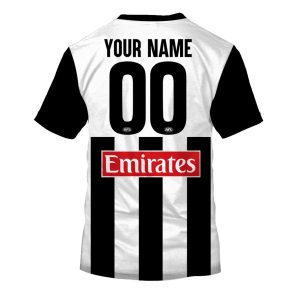 MON YOURNAME AFL20MagpiesC tee back