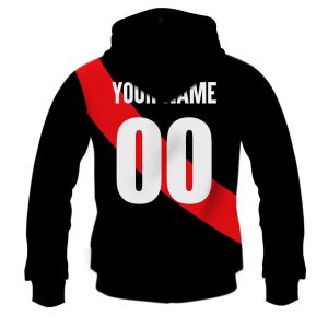 MON YOURNAME AFLVintage027 hoodie zip back