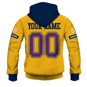 MON YOURNAME NRLVintage003 hoodie zip back