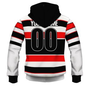 MON YOURNAME NRLVintage019 hoodie zip back