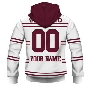 MON YOURNAME NRLVintage020 hoodie zip back