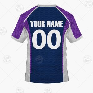 MON YOURNAME NRLVintageXmas004 tee back