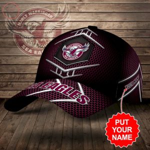 NRL Manly Warringah Sea Eagles Custom Hat Cap2