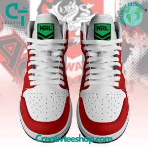 NRL St George Illawarra Dragons Air Jordan 1 Sneakers 2 gHM3Q