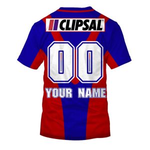 OSC YOURNAME NRLVINTAGE035 tee back