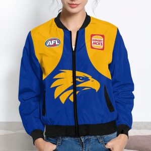 Personalised AFL West Coast Eagles 2021 Home Guernsey Bomber Jacket 4