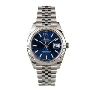 Rolex Datejust 41mm Stainless Steel 126334 Blue