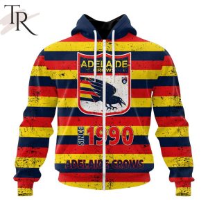 afl adelaide crows special retro heritage design hoodie 2 ciTw9