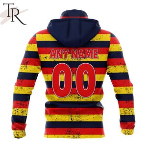 afl adelaide crows special retro heritage design hoodie 5 Chj3J