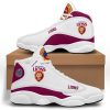 AFL Brisbane Lions Custom Name Air Jordan 13 Shoes