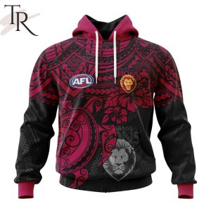 AFL Brisbane Lions Polynesian Concept Kits Hoodie – Torunstyle