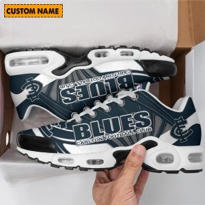 afl carlton blues custom name fan edition air max plus shoes 1938