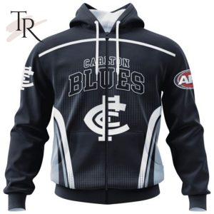 afl carlton football club special sideline design hoodie 2 6V1uX