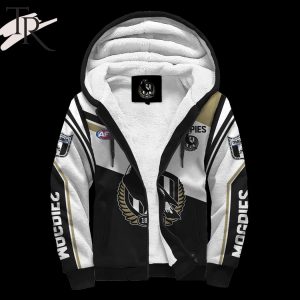 afl collingwood fc fleece hoodie limited edition 3 LCZ46