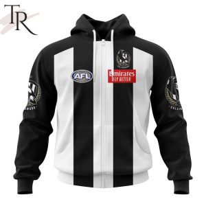 afl collingwood football club personalized 2024 home hoodie 2 k4bvl