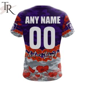 afl fremantle dockers special anzac day design lest we forget hoodie 9 0masz