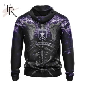 afl fremantle dockers special skull art design hoodie 3 I2wWg