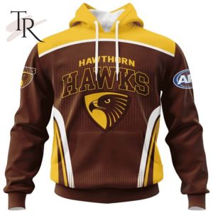 AFL Port Adelaide Travis Boak Pullover Hoodie AFL Hawthorn Football Club Special Sideline Design Hoodie