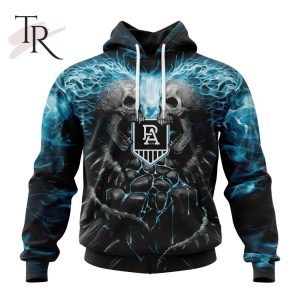 afl port adelaide football club special skull art design hoodie 1 EcjuS