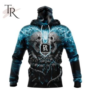 afl port adelaide football club special skull art design hoodie 4 Rs3xL