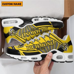 afl richmond tigers custom name fan edition air max plus shoes 2843