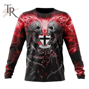afl st kilda football club special skull art design hoodie 6 UPzuw